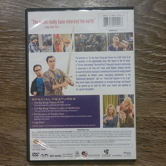 The Big Bang Theory lot of dvds and Blue Ray discs - Picture 9 of 10